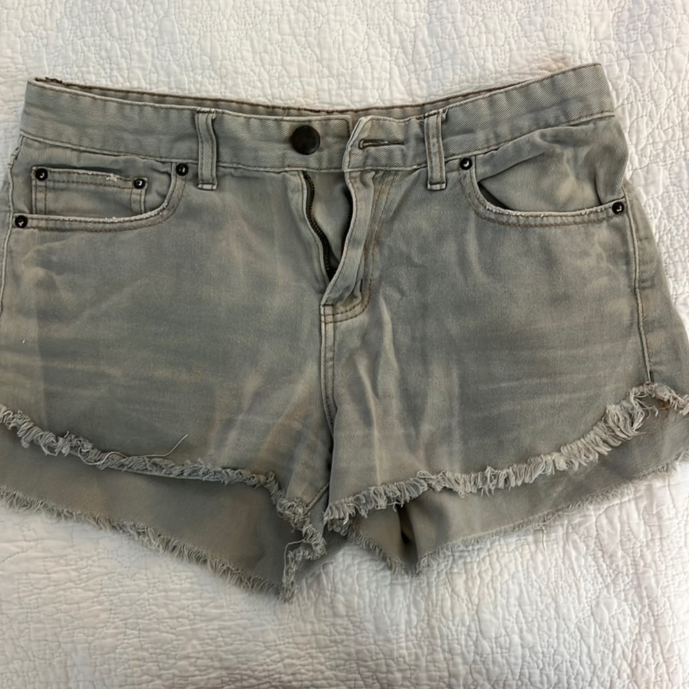 Free People Denim Shorts, Size 28